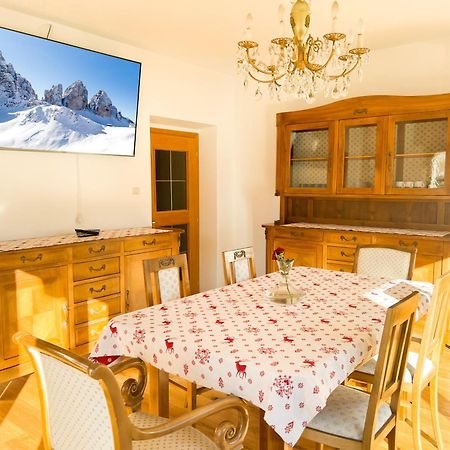 Guesthouse Rosengarten Toblach Exterior foto