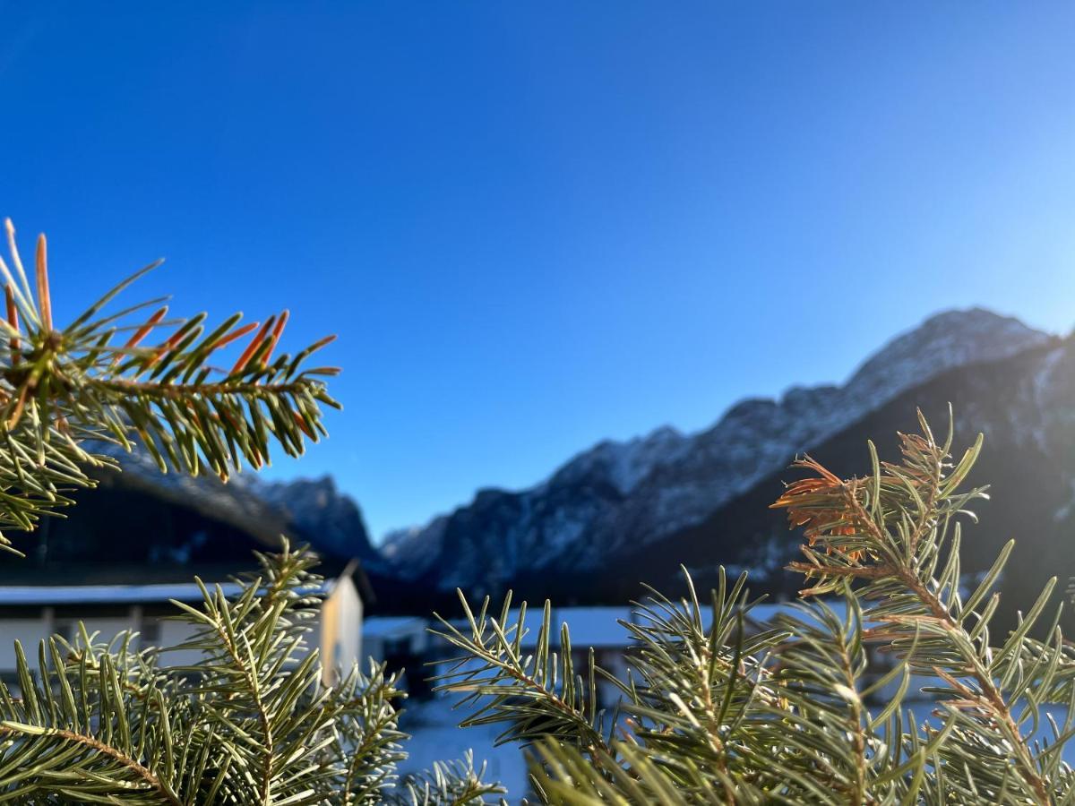 Guesthouse Rosengarten Toblach Exterior foto