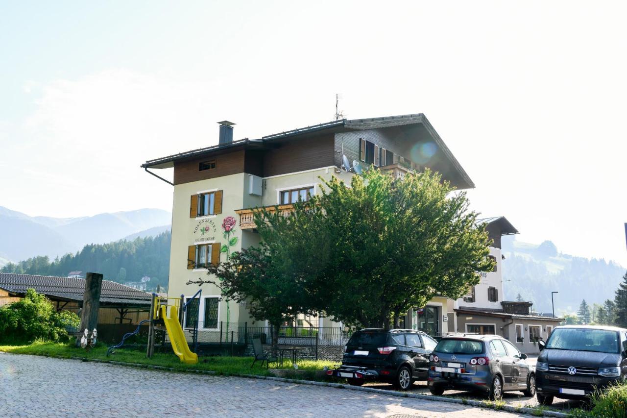 Guesthouse Rosengarten Toblach Exterior foto